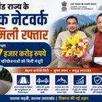 उत्तराखंड राज्य के सड़क नेटवर्क को मिली रफ्तार, लगभग 7 हजार करोड़ रूपये की परियोजनाओं को मिली सहमति। 