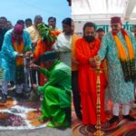 महाराज ने लोक पर्व हरेला पर पर्यावरण संरक्षण का दिलाया संकल्प, नगर वन, देवपुरा’ में किया पौधारोपण।
