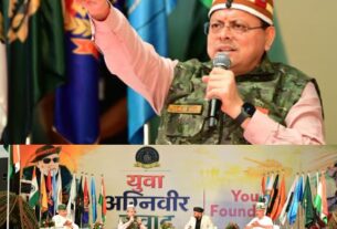 अग्निवीरों के सम्मान और उनके उज्ज्वल भविष्य के प्रति हमारी प्रतिबद्धता अटूट है, मुख्यमंत्री धामी।