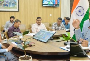 मानसून में आपदा एवं डेंगू रोकथाम को लेकर, डीएम डॉ0 आशीष चौहान ने दिए सख्त निर्देश।