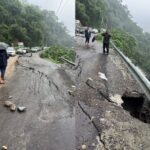 भारी बारिश के चलते देहरादून–मसूरी मार्ग, आवाजाही के लिए अगले आदेश तक बंद।