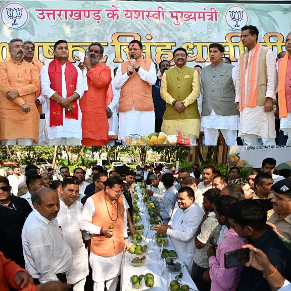 आम महोत्सव में बोले मुख्यमंत्री धामी, किसान उत्तराखंड की सबसे बड़ी ताकत, हरिद्वार बनेगा विकास की नई पहचान।