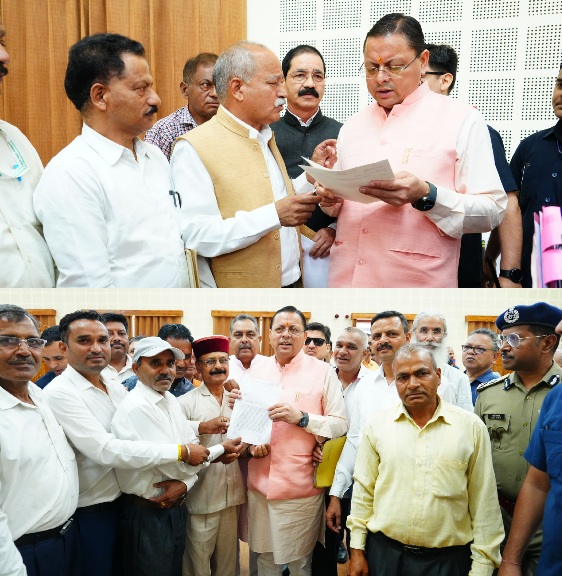 मुख्यमंत्री धामी ने जन समस्याओं के, त्वरित एवं समयबद्ध समाधान के दिए निर्देश।