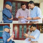 मतदाता सूची पुनरीक्षण की जमीनी पड़ताल को ग्राउंड जीरो पर उतरे, डीएम डॉ. आशीष चौहान।