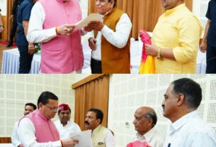 मुख्यमंत्री धामी ने सुनीं जन समस्याएं, अधिकारियों को जन समस्याओं के त्वरित समाधान के दिए निर्देश।