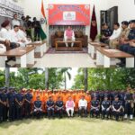 मुख्यमंत्री धामी ने NDRF बटालियन गदरपुर का किया भ्रमण, जवानों से संवाद कर आपदा प्रबंधन व्यवस्थाओं की ली जानकारी।