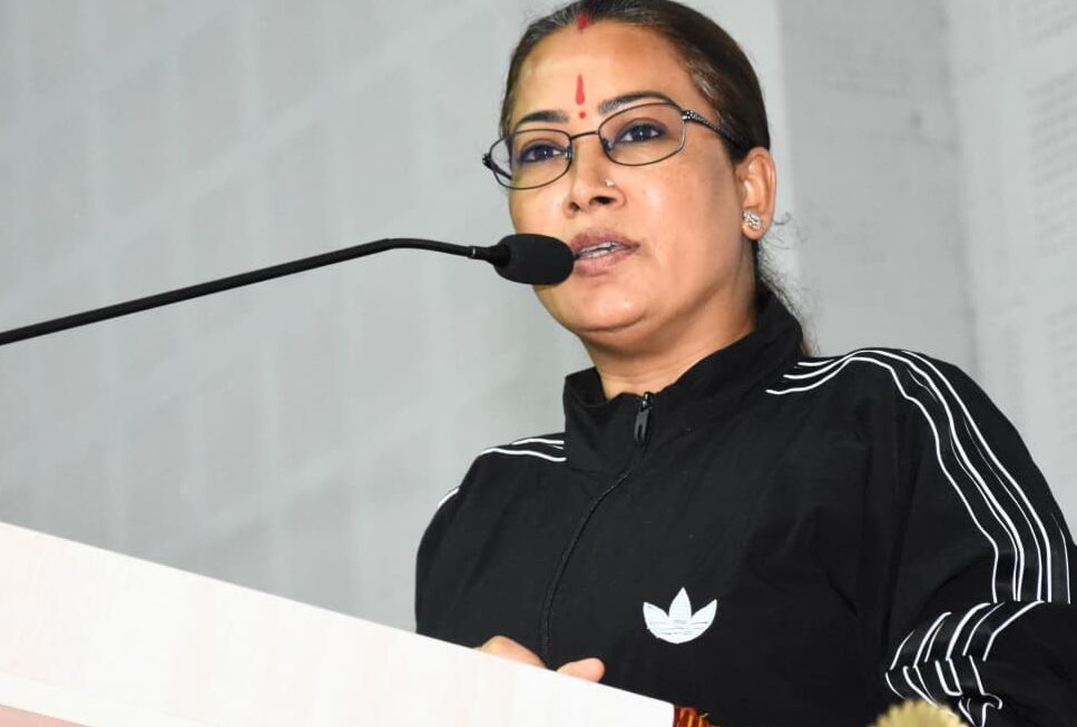 नई खेल नीति में स्पेशल कैटेगरी के खिलाड़ियों के लिए होंगे विशेष प्रावधान, रेखा आर्या।