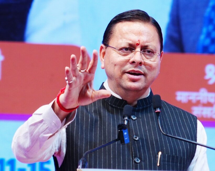 सीएम धामी का बड़ा फैसला, परियोजना के अंतर्गत आने वाले पेड़ों के कटान पर लगी रोक।