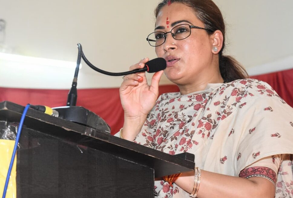 मंत्री रेखा आर्या ने किया प्रदेश के पहले, “प्लेस ऑफ सेफ्टी” का शिलान्यास।