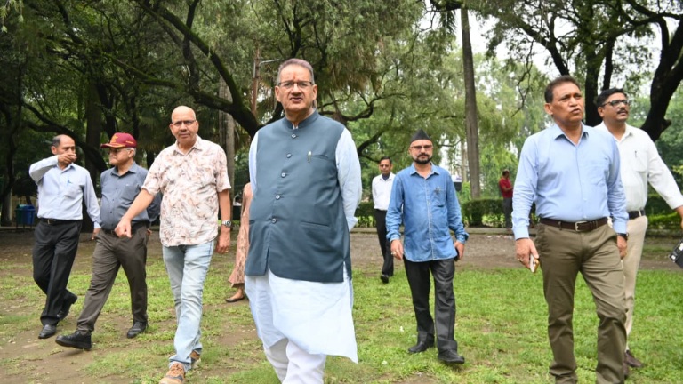 कारगिल विजय दिवस की तैयारियों का, सैनिक कल्याण मंत्री गणेश जोशी ने तैयारियों का किया निरीक्षण। 