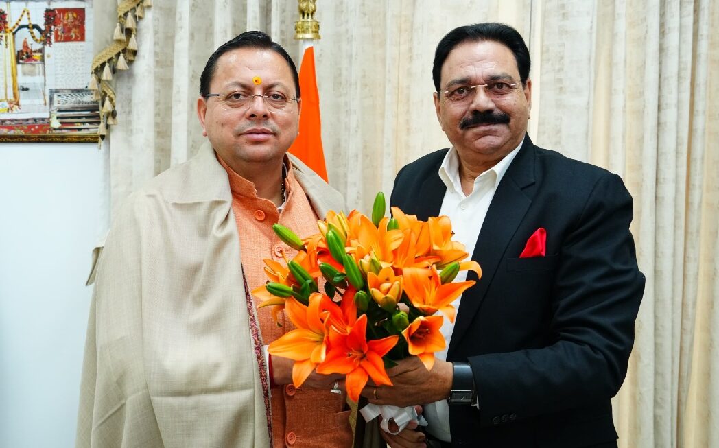 राज्य पिछड़ा वर्ग कल्याण परिषद के उपाध्यक्ष ने, मुख्यमंत्री धामी से की शिष्टाचार भेंट, पौड़ी के कलजीखाल कार्यक्रम की जनसमस्याओं की सौंपी रिपोर्ट।