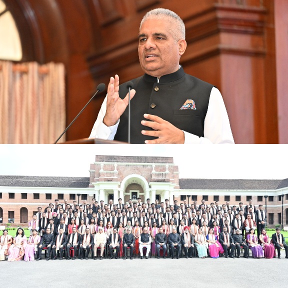IGNFA में 2024 बैच के भारतीय वन सेवा परिवीक्षार्थियों का दीक्षांत समारोह में, केंद्रीय वन मंत्री भूपेंद्र यादव ने कहा, 2047 में विकसित भारत का नेतृत्व करेंगे युवा अधिकारी।
