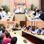 मुख्यमंत्री धामी ने उत्तराखंड क्रीड़ा विश्वविद्यालय, (Sports University )गौलापार के निर्माण कार्यों की समीक्षा की।