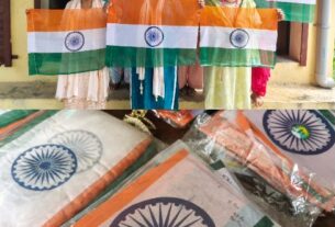 हर घर लहराएगा दून का हैंडमेड तिरंगा, समूह की महिलाओं द्वारा बनाया गया तिरंगा हर घर लहराएगा। 