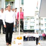 सूचना महानिदेशक बंशीधर तिवारी ने, 80वें स्वतंत्रता दिवस पर सूचना निदेशालय में किया ध्वजारोहण। 
