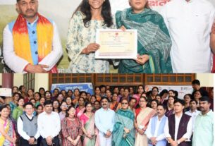 एमयूवाई-चौपाल से अल्मोड़ा में उद्यमिता और स्वरोजगार को मिलेगी नई उड़ान, कैबिनेट मंत्री रेखा आर्या।