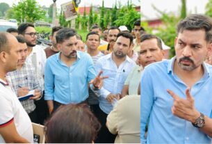 बालावाला क्षेत्र में सिंचाई एवं जनसमस्याओं पर, डीएम डॉ. आशीष चौहान के कड़े निर्देश।