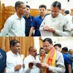 मुख्यमंत्री ने मुख्य सेवक सदन में सुनी जनसमस्याएं।