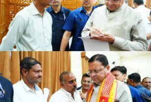 मुख्यमंत्री ने मुख्य सेवक सदन में सुनी जनसमस्याएं।