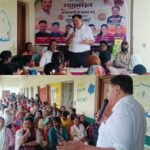 पीसीसी के मीडिया प्रभारी राजीव महर्षि ने, कैंट विस क्षेत्र में किया जनसंपर्क, कहा कैंट में मूलभूत सुविधाओं से लोग  आज भी है वंचित।