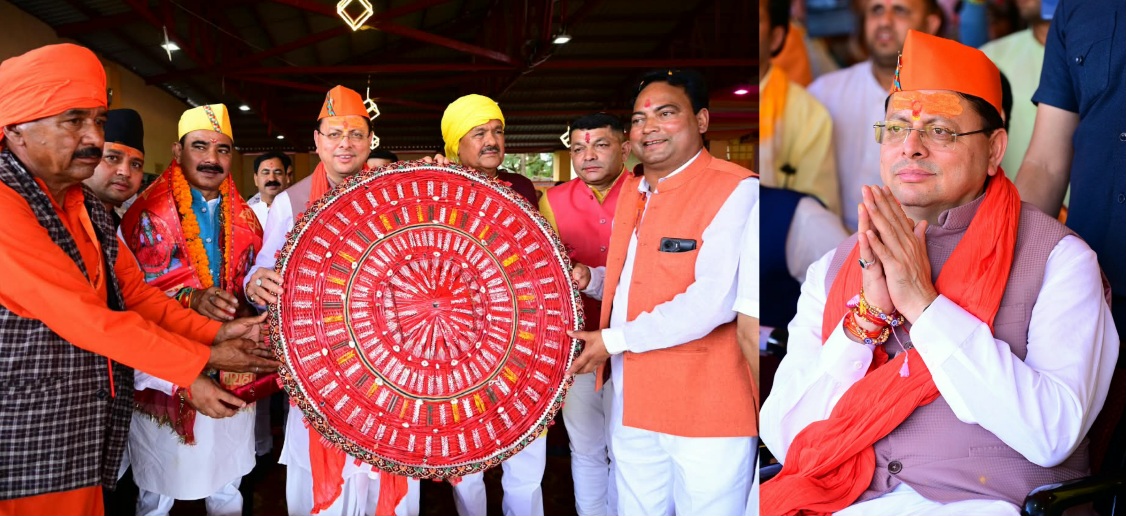 देवीधुरा में फलों-फूलों से बरसी बग्वाल, ऐतिहासिक पाषाण युद्ध के साक्षी बने लाखों श्रद्धालु।