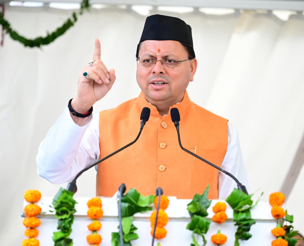 मुख्यमंत्री धामी ने प्रदान की विभिन्न विकास योजनाओं एवं, निर्माण कार्यों के लिए ₹ 5 करोड़ की वित्तीय स्वीकृति।