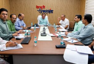 ग्रामीण विकास मंत्री भारत सिंह चौधरी ने, PMGSY के कार्यों की प्रगति एवं वन स्वीकृति की समीक्षा की।