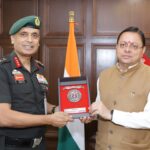 मुख्यमंत्री पुष्कर धामी से, महानिदेशक एनसीसी ने की शिष्टाचार भेंट, कई महत्वपूर्ण विषयों पर हुई चर्चा। 