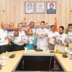 मुख्यमंत्री ने उत्तराखण्ड क्षत्रिय कल्याण समिति की, वेबसाइट एवं क्षत्रिय जागरण स्मारिका का किया विमोचन।