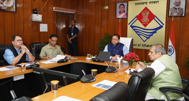 सीएम धामी ने जल जीवन मिशन की प्रगति की समीक्षा, पेयजल योजनाओं के नियमित संचालन एवं रख-रखाव पर दिया विशेष जोर।