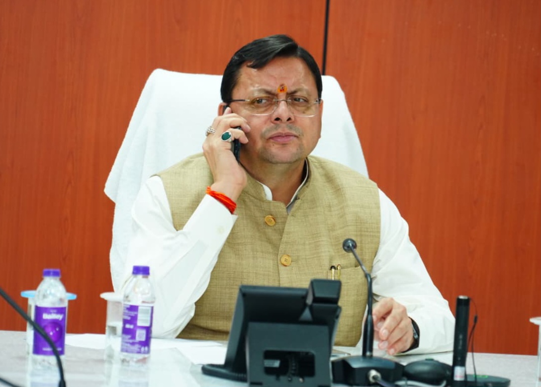 मुख्यमंत्री धामी ने झारखंड एवं छत्तीसगढ़ के मुख्यमंत्रियों से दूरभाष पर की वार्ता, टनल हादसे से प्रभावित श्रमिकों को हरसंभव सहायता का दिया भरोसा।