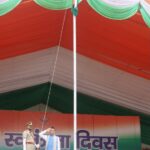 स्वतंत्रता दिवस पर मुख्यमंत्री पुष्कर सिंह धामी ने, परेड ग्राउंड में किया ध्वजारोहण।