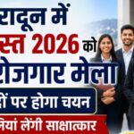 देहरादून में 11 अगस्त को लगेगा रोजगार मेला, 559 पदों पर होगा चयन, प्रतिष्ठित कंपनियां लेंगी साक्षात्कार।