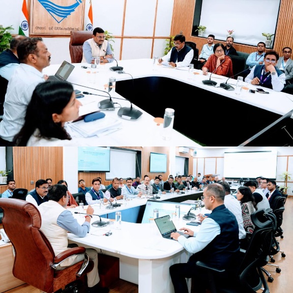 मुख्य सचिव की अध्यक्षता में, पुलिस विभाग एवं बैंकों के साथ समन्वय बैठक आयोजित।