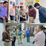 डीएम ने राजनीतिक दलों के प्रतिनिधियों के साथ, ईवीएम वेयरहाउस का किया निरीक्षण।