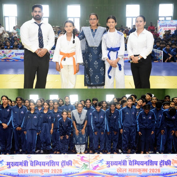 खेल मंत्री रेखा आर्या ने किया जूडो प्रतियोगिता का शुभारंभ, कहा खेल को लेकर समाज की सोच में आया बहुत सकारात्मक परिवर्तन।