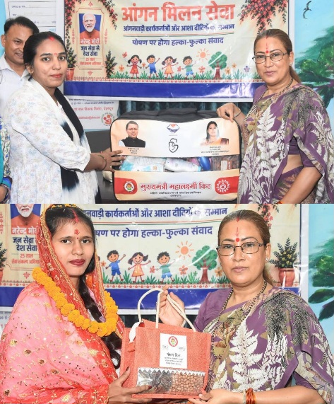सेवा संकल्प अभियान के तहत ‘आंगन मिलन सेवा’ कार्यक्रम में मंत्री रेखा आर्या ने लाभार्थियों को किया लाभान्वित।