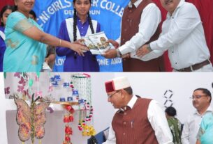 समाज कल्याण मंत्री खजानदास ने “सपनों का भारत 2047” चित्रकला, पेंन्टिग प्रतियोगिता प्रदर्शंनी में किया प्रतिभाग।