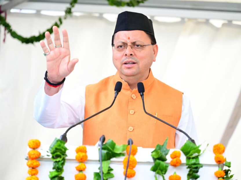 सीएम धामी ने प्रदेशवासियों को, हिन्दी दिवस की दी शुभकामनाएं।