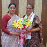 कैबिनेट मंत्री रेखा आर्या ने नई दिल्ली में, केंद्रीय महिला एवं बाल विकास मंत्री से की शिष्टाचार भेंट।