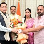 जिला सहकारी बैंक के नवनिर्वाचित पदाधिकारियों ने, मुख्यमंत्री पुष्कर धामी से की शिष्टाचार भेंट।