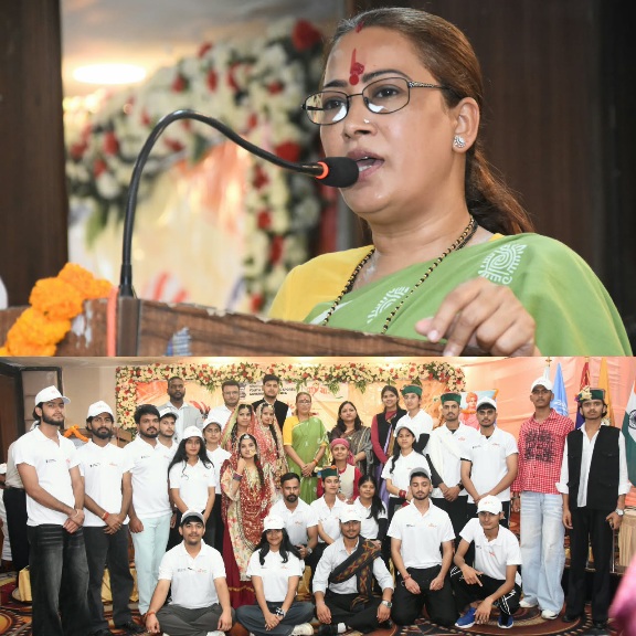 कैबिनेट मंत्री रेखा आर्या मेरा युवा भारत’ द्वारा आयोजित ‘वंदे मातरम् कैंप’ कार्यक्रम में हुई सम्मलित, कहा देश की युवा शक्ति है राष्ट्र की सबसे बड़ी ताकत।