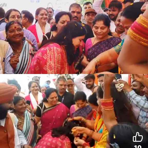 संस्कारों की झलक, उत्तराखंड की परंपरा को नमन, बांसुरी स्वराज का कुछ ऐसा ही अंदाज देखने को मिला।
