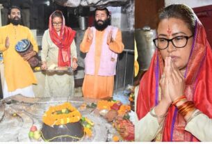 कैबिनेट मंत्री रेखा आर्या ने दुर्गाष्टमी पर, मां भगवती और महादेव की पूजा-अर्चना कर, प्रदेश एवं देश की सुख-समृद्धि की कामना की।