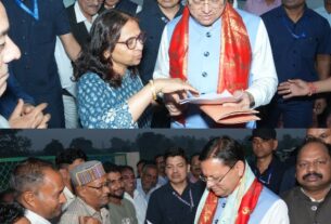 मुख्यमंत्री धामी ने सुनीं जनसमस्याएं, अधिकारियों को दिए त्वरित समाधान के निर्देश।
