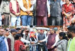 अखिलेश यादव की टिप्पणी पर कैबिनेट मंत्री गणेश जोशी बोले, योगी आदित्यनाथ से मांगें माफी।