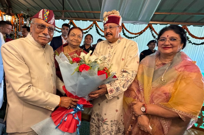 सतपाल महाराज ने की नवनियुक्त राज्यपाल से शिष्टाचार भेंट। 